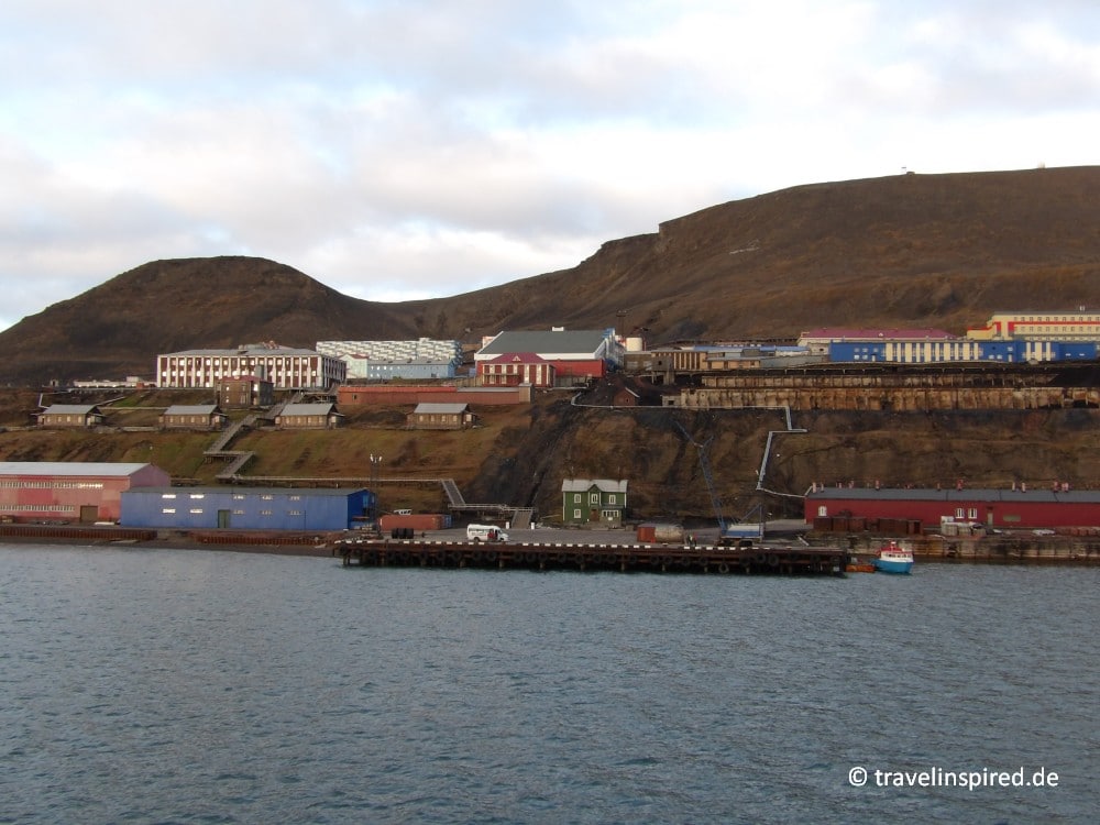 Barentsburg, Russische Bergbausiedlung auf Spitzbergen, Expeditionsreise Fram Erfahrungsbericht Spitzbergen