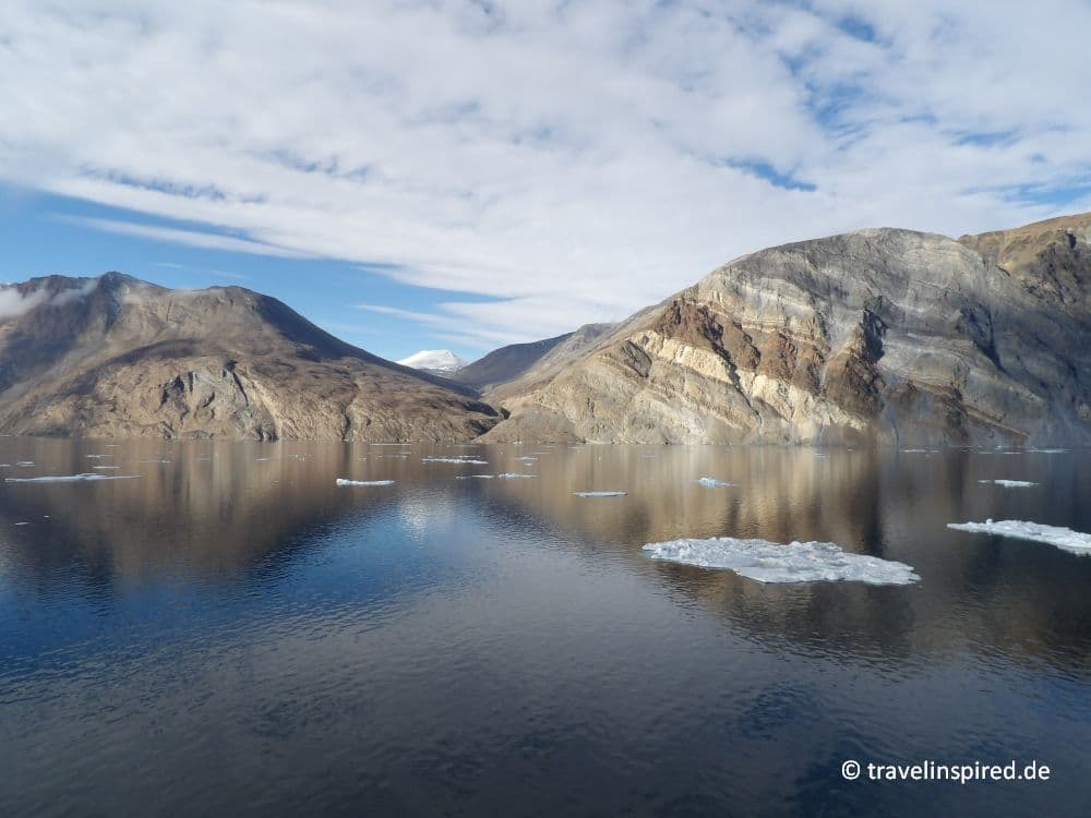 Spektakuläre Landschaft im Isfjord, Reisebericht Nordost-Grönland Nationalpark, Blog Post Arktis