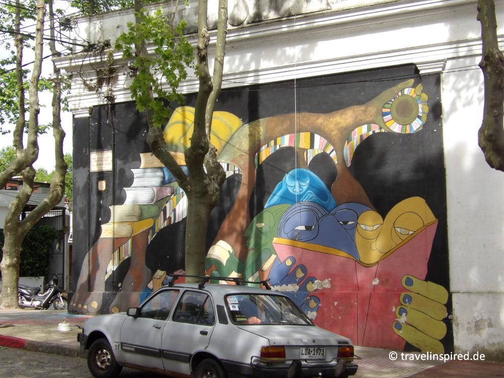 Streetart in Colonia del Sacramento, Sehenswürdigkeiten in Uruguay