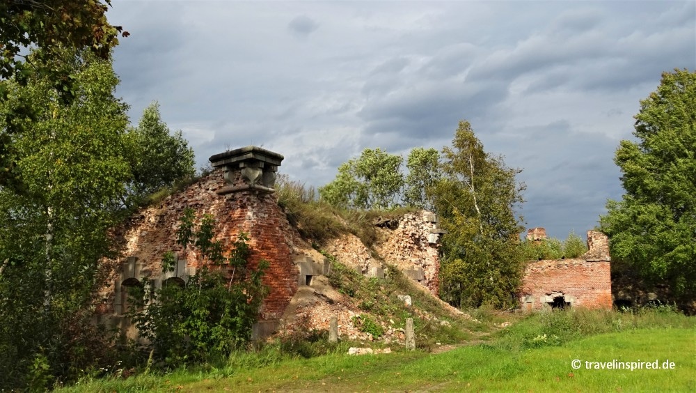 Ruinen der ehemaligen Zarenfestung,Daugavpils, Latgale, Latvia