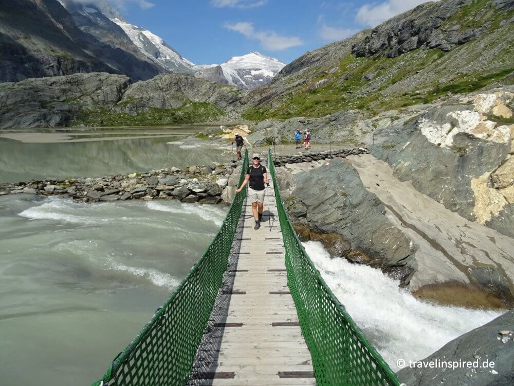 Hängebrücke Sandersee, Wandern Alpe-Adria-Trail Etappe 2 Erfahrungen, Kärnten Tageswanderung