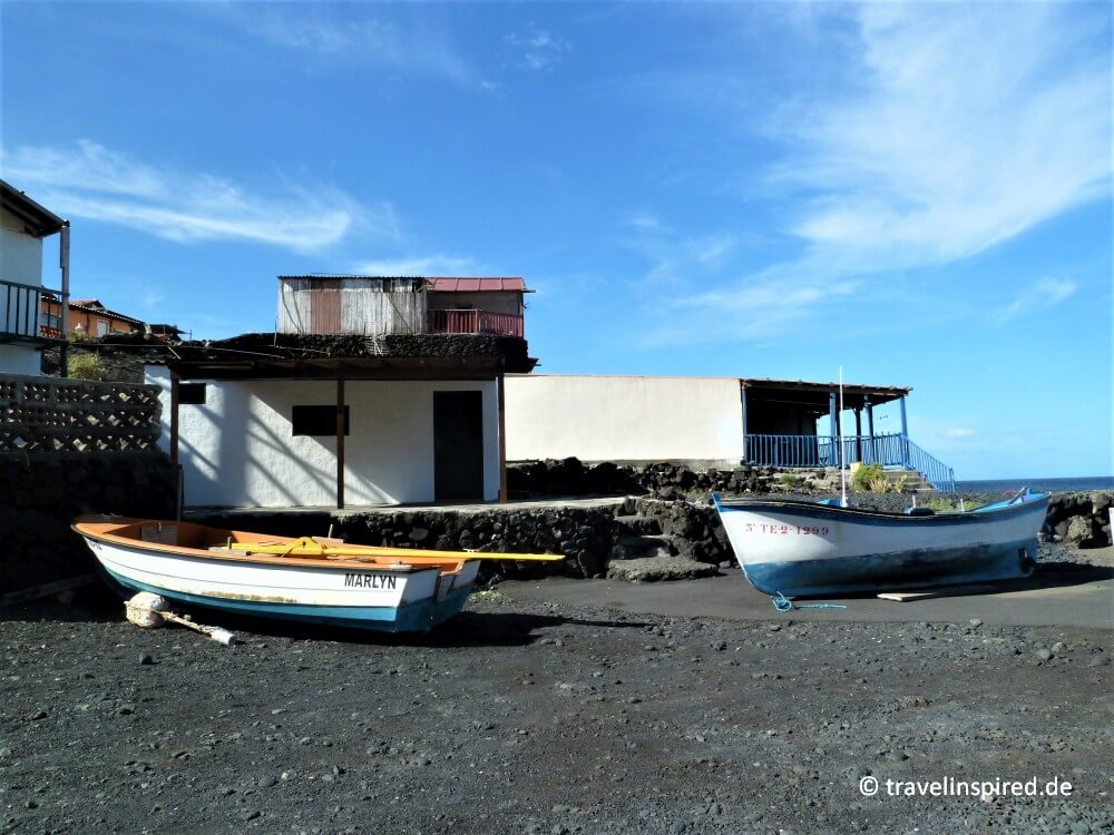 Fischerboote auf dem Trockenen, la Palma Highlight, Kanaren Reisebericht