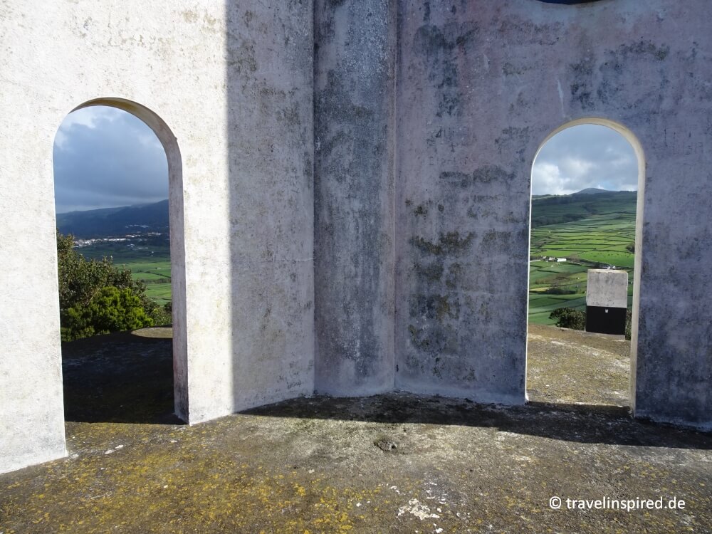Aussicht vom Pico Matias Simao auf Terceiras schöne Landschaft, Aussichtspunkt und wandernTerceira Azoren, Insidertipp