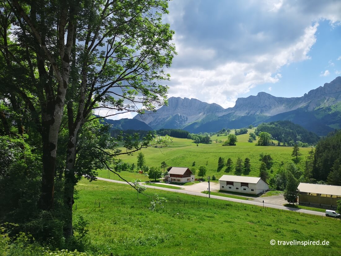 Sommeridylle in Gresse-en-Vercors, Naturpark Vercors, Wandern & Mountainbiken