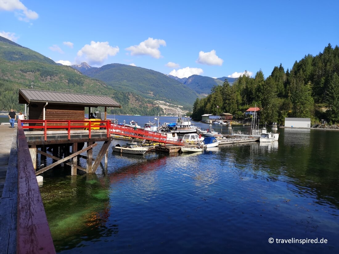 Malerischer Hafen von Egmont, Reisebericht Sunshine Coast Roadtrip von Vancouver nach Vancouver Island, British Columbia Kanada