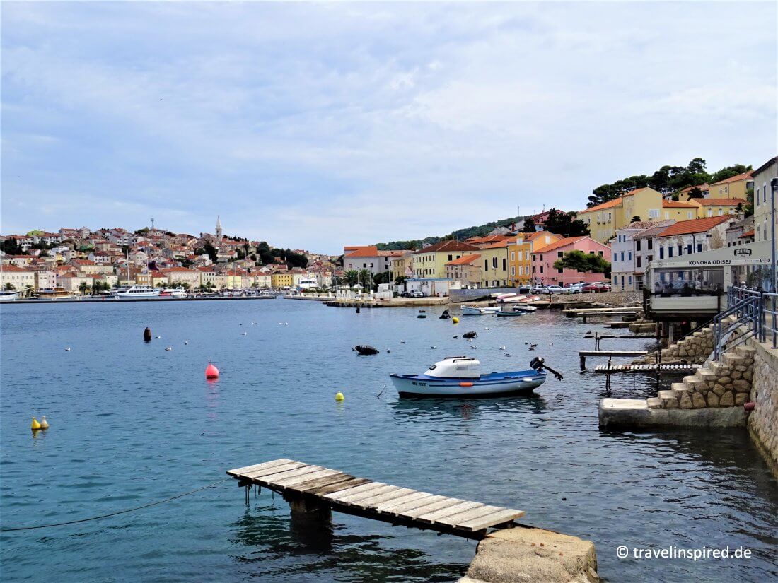 Kvarner Bucht Tipp: Spaziergang am Hafen in Mali Lošinj, Sehenswürdigkeiten Insel Lošinj, Reisebericht kroatische Küste