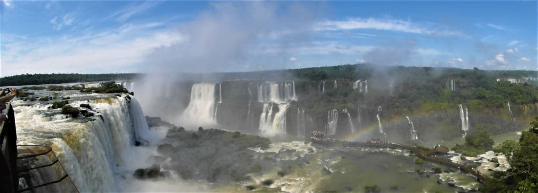 Iguazu Wasserfälle Brasilien bester Fotospot, Reisetipps Südamerika 