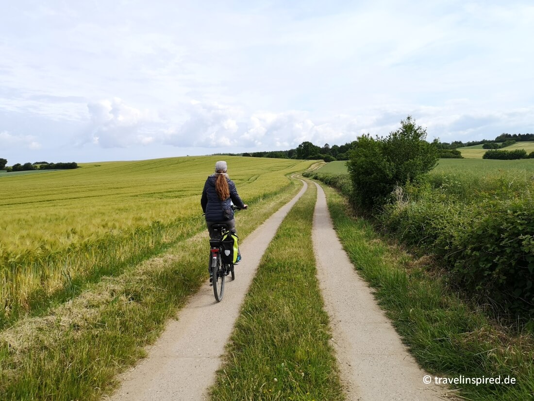 Ostseeradweg per E-Bike, wunderschöne Landschaft