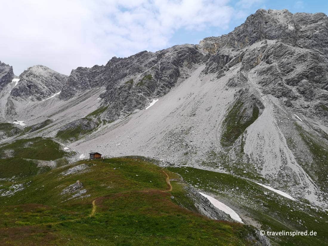 Kapall, Wandern St. Anton, Adlerweg, Tirol im Sommer
