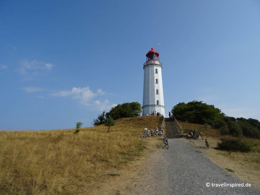 Hiddensee Sehenswürdigkeit: Leuchtturm Dornbusch, Ostseeinsel