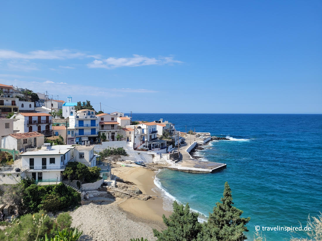 Armenistis, schönster Ort auf Ikaria, Urlaub griechische Inseln