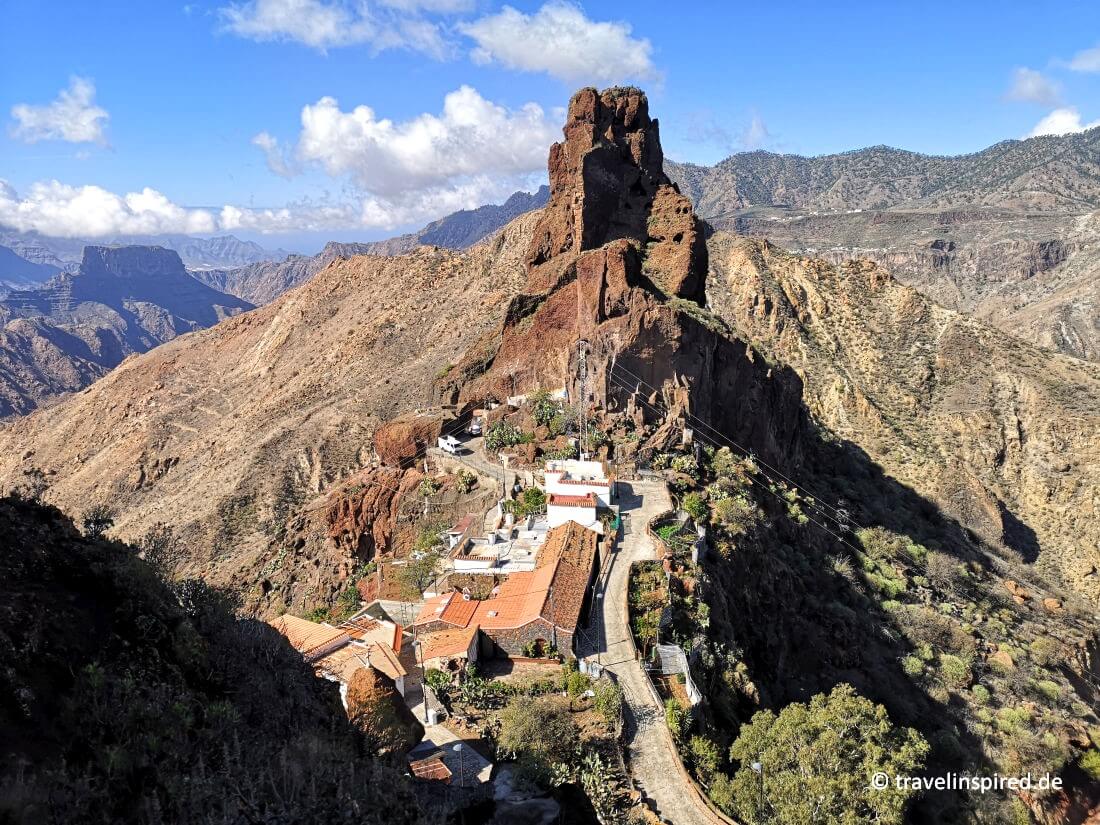 Fantastische Aussicht vom Cuvea del Rey Wanderweg, Gran Canaria schönste Wandertouren