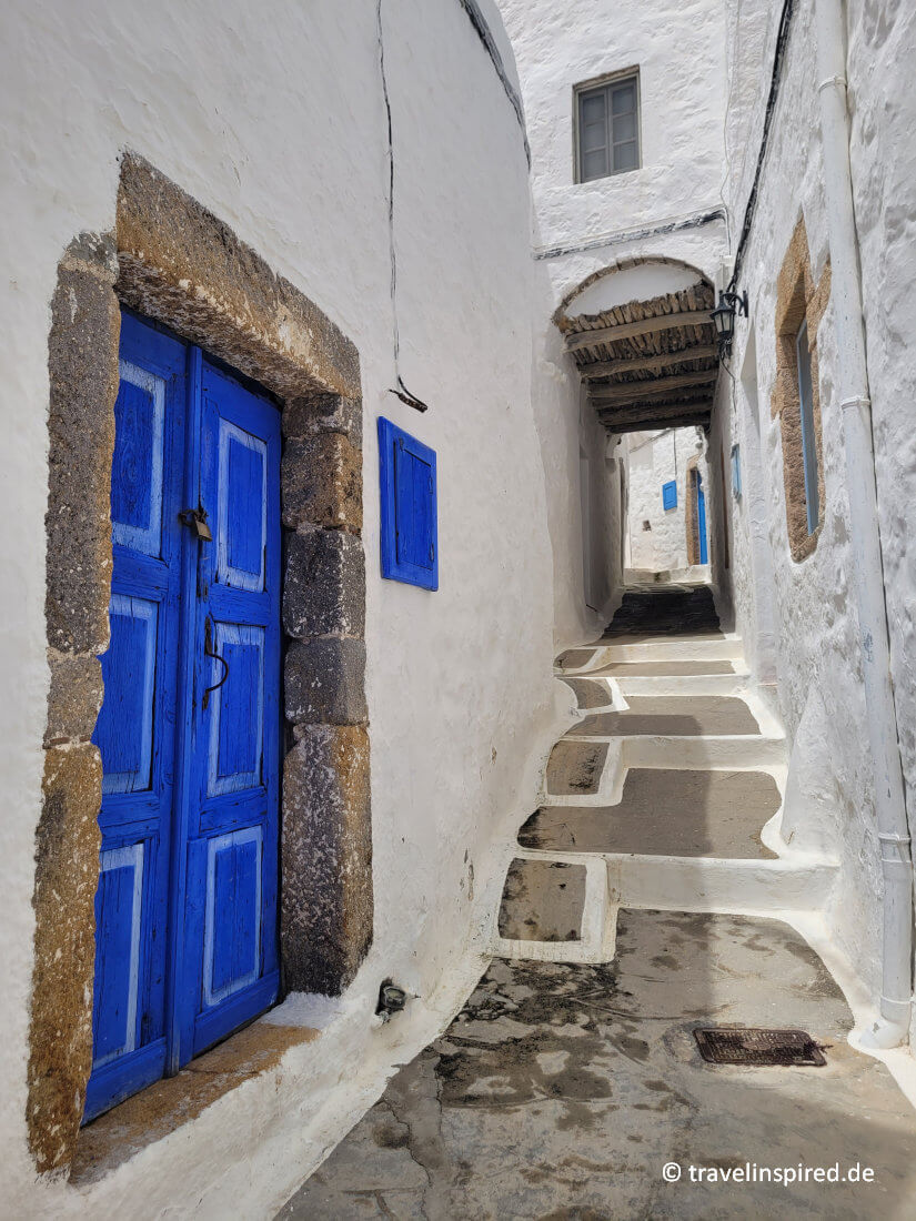 Chora: Spaziergang durch die engen Gassen der Altstadt, Patmos Tipp