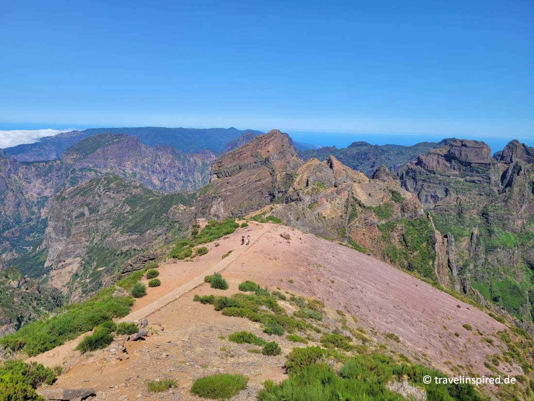 Traumhafte Wanderwege starten am Pico do Arieiro 