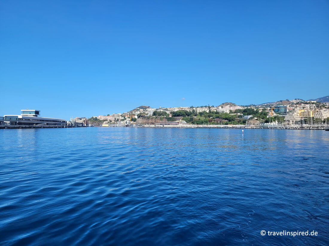 Start der Tour im Hafen von Funchal, madeira Portugal