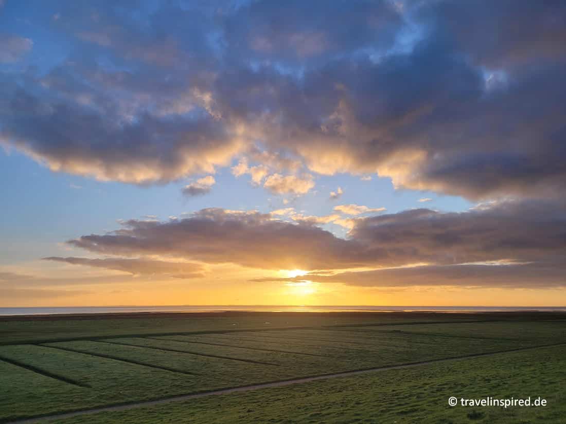 Sonnenuntergang Nordsee