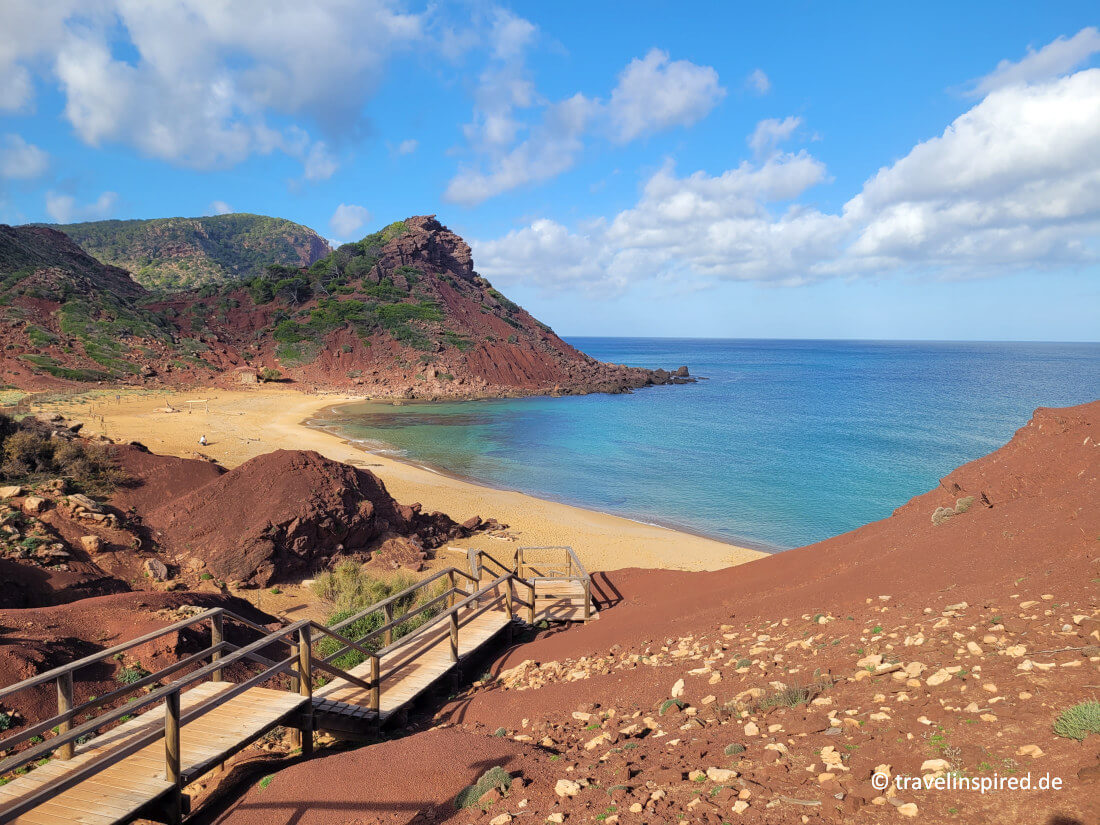 Cala del Pilar, Menorcas schönster Strand, Insidertipp Wandern und Baden