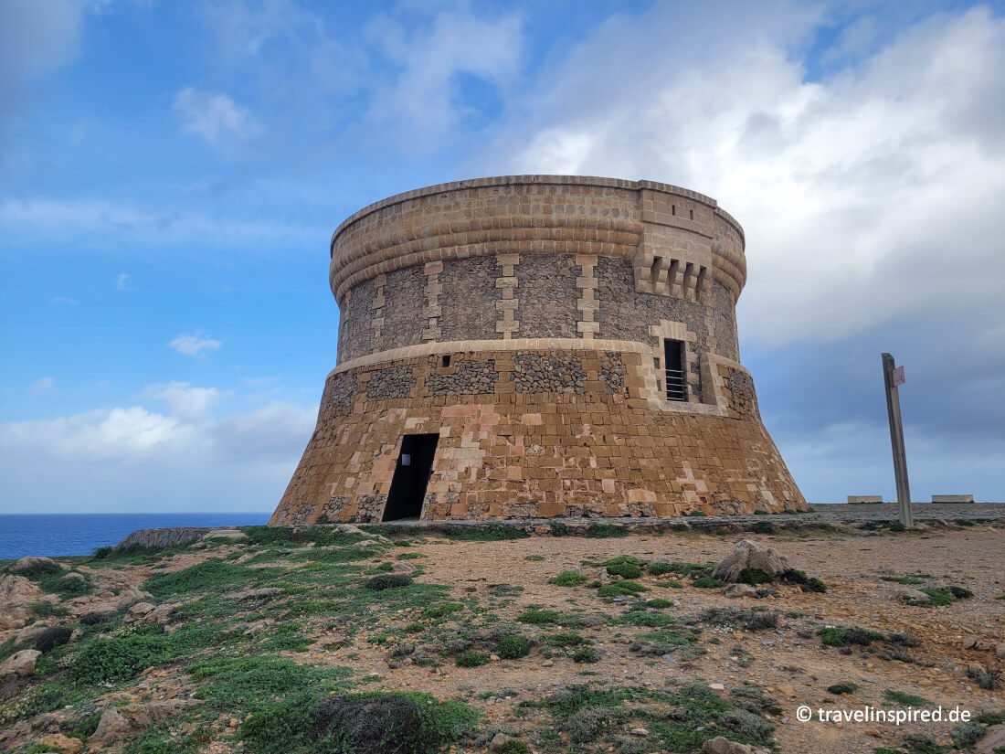 Torre de Fornells, Menorca Sehenswürdigkeiten, Erfahrungsbericht